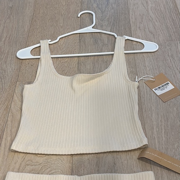 Reformation - Mathilde Knit Set - Bone - Picture 5 of 6